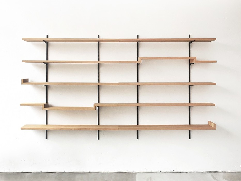 Oak Shelves by Sigurd Larsen