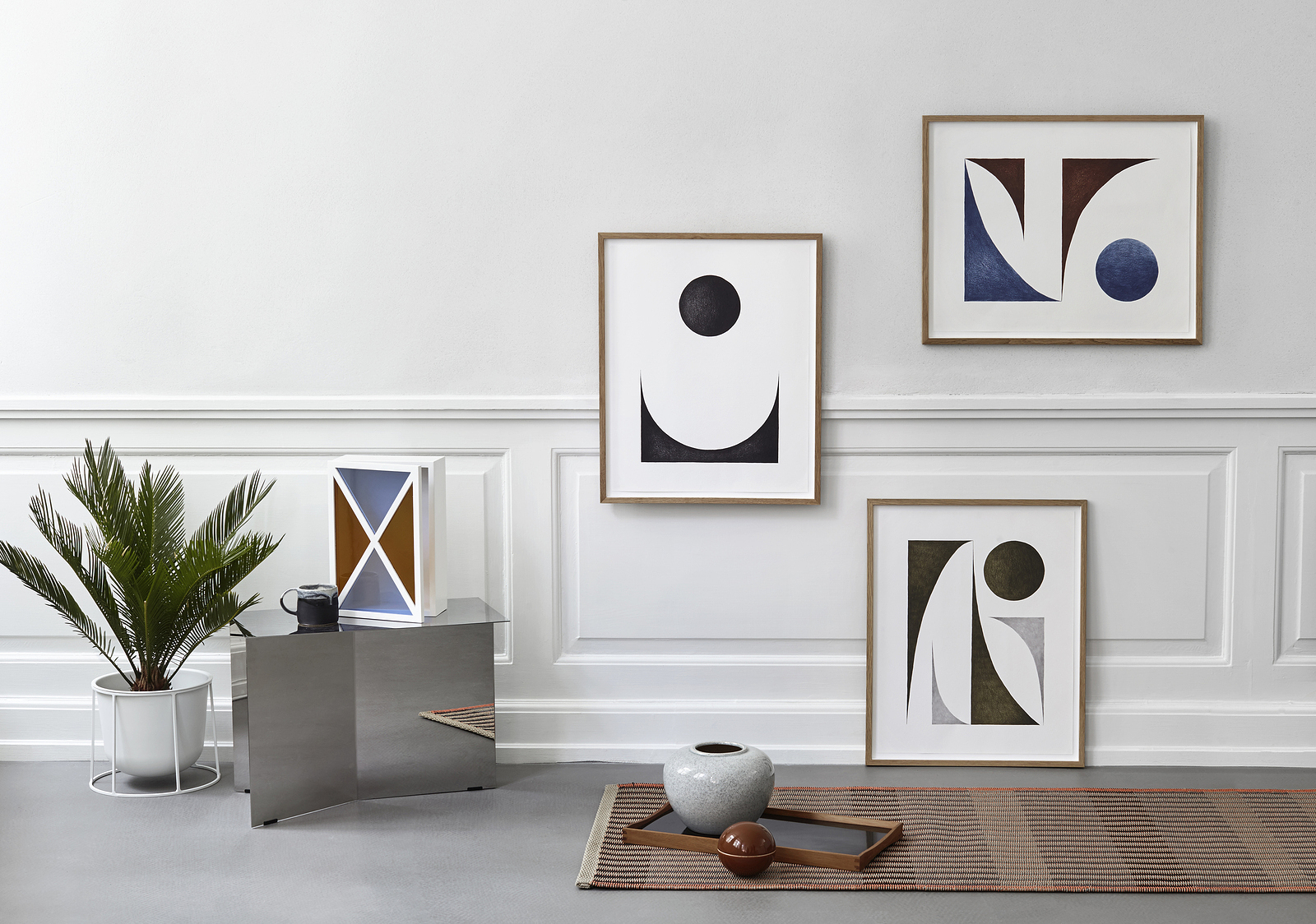 Balance, Black, Blue, Olive, Kristina Krogh Balance, Black, Blue, Olive, Kristina Krogh