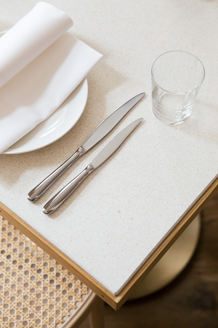 Dining table with terrazzo - Panama Restaurant