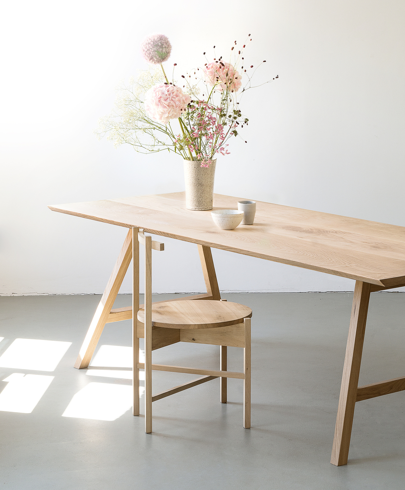 All Oak Table von NUTSANDWOODS